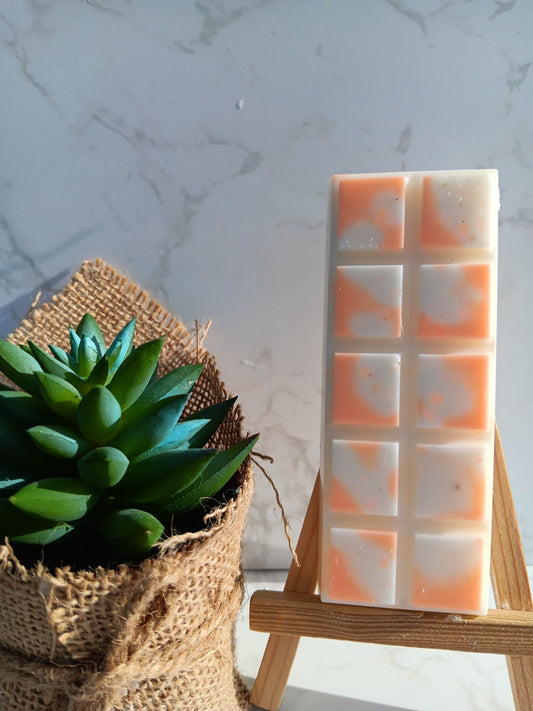 Peach Bellini Scented Wax Melt Bar - lafragranzauk